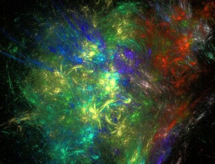 Imaginatory fractal abstract background Image