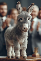 Donkey in a Business Setting