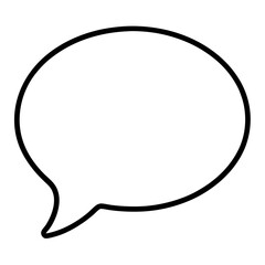 speech bubble icon vector illustration