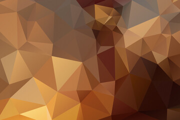 Abstract Low Poly Geometric Background