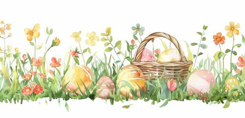 Fototapeta premium easter eggs vector illustration, easter, egg, holiday, vector, eggs, set, pattern, decoration, illustration, spring, celebration, symbol, design, flower, floral, collection, art, colorful, color, seas