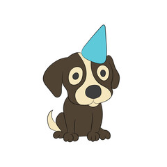 happy birthday colorful confetti and birthday cake