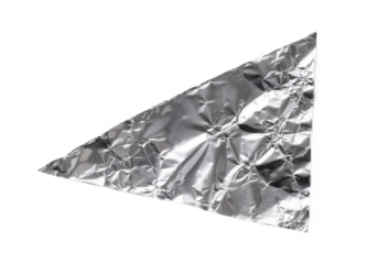 Aluminum sheet isolated on transparent background PNG