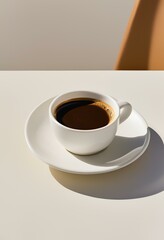 cup of black coffee