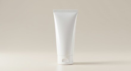 cosmetic cream tube mockup