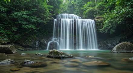 waterfall in the forest