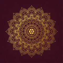 luxury mandala pattern vector design  