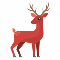 reindeer with red nose