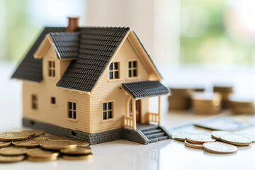 The concept of refinancing a loan for a mortgage investment in the real estate market is influenced by factors such as inflation, the potential sale and tax rise, as well as the overall state of the b