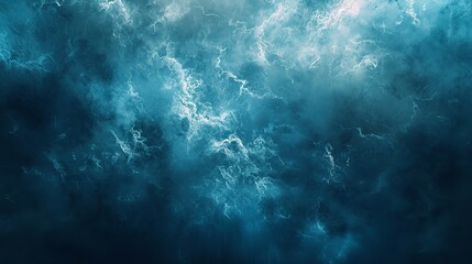 Fototapeta premium Abstract blue and white gradient illustration. Noisy grainy texture background, Ai Generative.