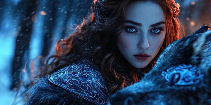 Skadi the Norse huntress