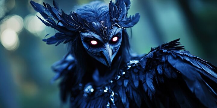 The Morrigan Irish triple goddess of war, battle, fate, and death