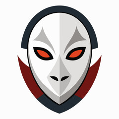 mask on white background