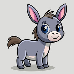 Cute Animal Cartoon Vector Collection &ndash; Colorful Wildlife Character Set Illustration

