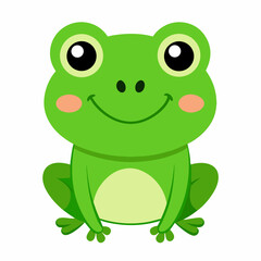 Obraz premium Cute Animal Cartoon Vector Collection – Colorful Wildlife Character Set Illustration