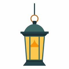 lantern on a white background