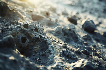 A celestial domain of rugged charm and cryptic impressions, the asteroid realm inspires awe through its haunting beauty and profound silence.