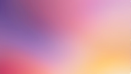 Gradient Background with Soft Pink, Purple, Orange, and Yellow Blend | AI Design