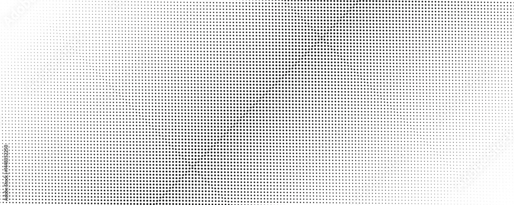 Aufkleber Dotted halftone diagonal texture. Fading polka dot gradient background. Repeating dots gradation pattern.
