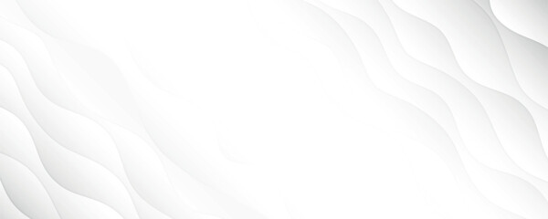 Abstract white and light gray wave modern soft luxury texture with smooth and clean vector subtle background illustration.