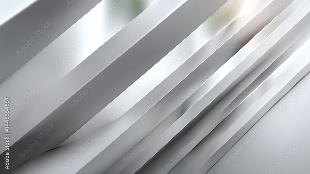 Poster diagonal lines in white and gray create a modern aesthetic for abstract design templates suited for 
