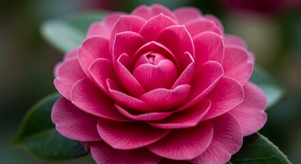 Close-up of Blooming Pink Flower with Soft Petals