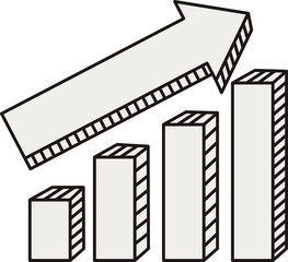 Vector illustration of widgets set. Like, dislike, phone directory, new message, search, internet browser, messenger, reminder, gallery, location, twitter, add to bookmarks. Vintage hand drawn style.