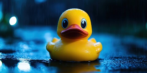 photo of cursed rubber duck
