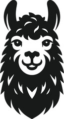 Llama vector silhouette © MostAklima