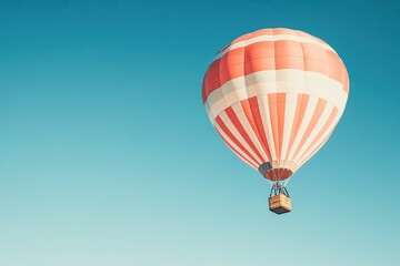 Fototapeta premium Hot air balloon in sky