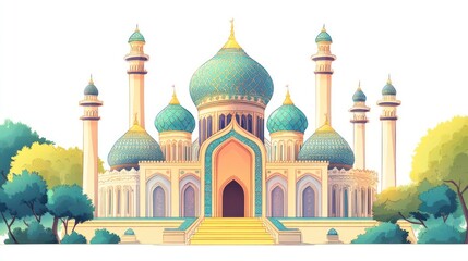 Fototapeta premium Majestic Mosque
