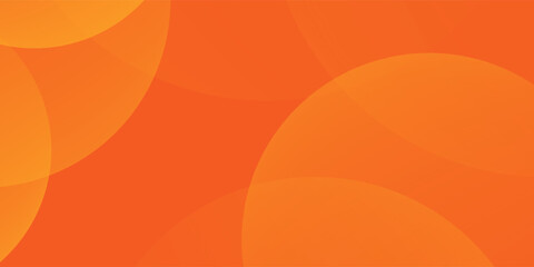 Minimal geometric background. Orange elements with fluid gradient. Dynamic shapes composition. Eps10 vector