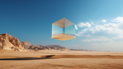 kite in the desert