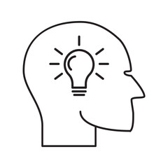 Solution icon. sign for mobile concept and web design. vector illustration