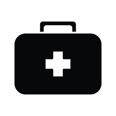 Medical box icon. First aid kit sign. vector illutration