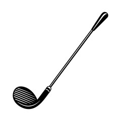 Golf Club Silhouette vector illustration