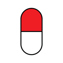 Drug Icon. symbol for mobile concept and web design. vector illustration