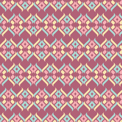 Ethnic Pattern, Ethnic design, Ethic or Geometric design, Ikat pattern for fabric, clothes, fashion, tiled floor, background, carpet, wallpaper, wrapping, rugs, and cushion cover (Aztec)