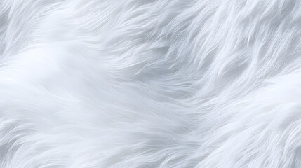Fototapeta premium White Furry Effect Seamless Texture