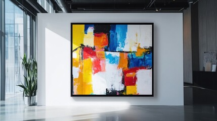 Vibrant Abstract Painting