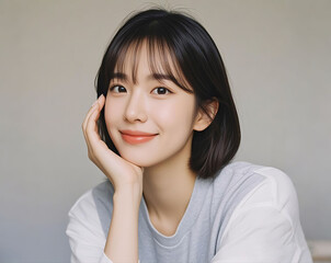 Fototapeta premium portrait of a young woman