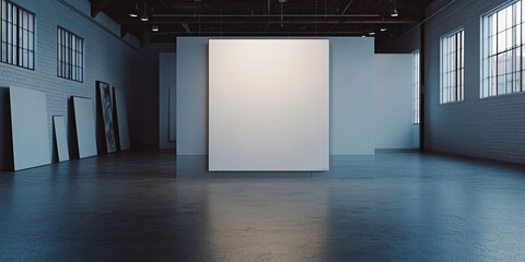 Art installation on display in gallery space.