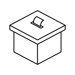 Vote icon. voting sign for mobile concept and web design. vector illustration