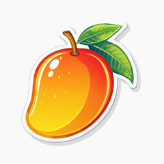 vector illustration of an mango