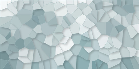 Fototapeta premium Abstract colorful background with triangles. Pastel light mint colors stone tile pattern. Multicolor Broken Stained Glass Background with lines. Geometric Retro tiles pattern. vector Illustration 
