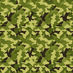 Fototapeta premium texture military camouflage repeats seamless army green hunting