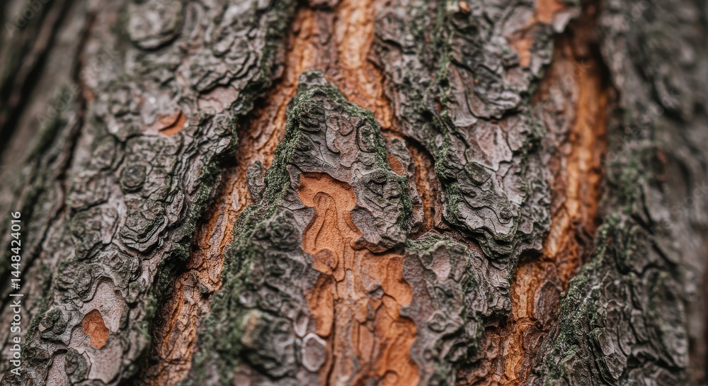 Poster tree bark texture close up