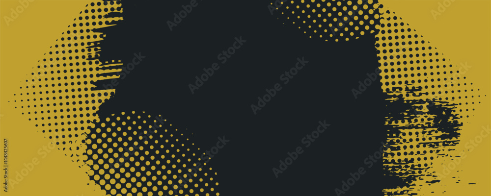 Poster abstract grunge background with halftone style. grunge texture splash background. vector illustratio