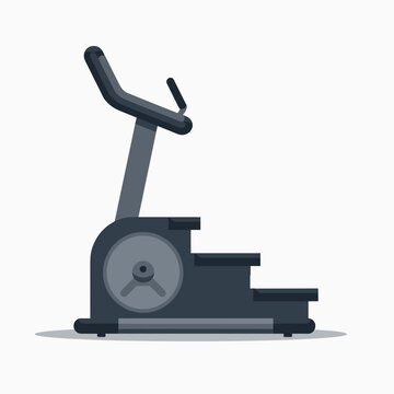 gym equipment step aerobic machine with adjustable resistance