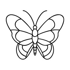 butterfly icon, butterfly vector illustration-simple illustration of butterfly, perfect for butterfly logos and icons
